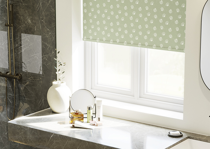 Periwinkle, Sage - Roller Blind - Image 5